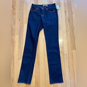 J brand blue jeans Scarlett cigarette denim pants size 28 dark blue